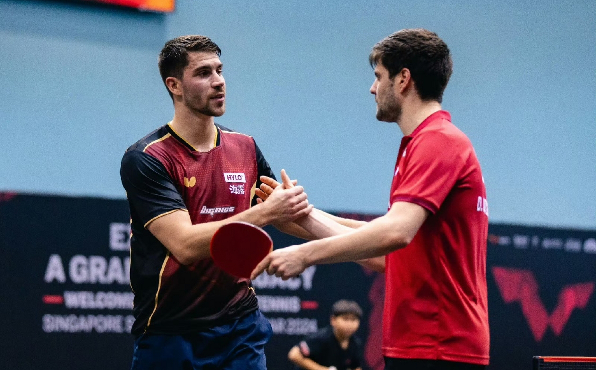 关于韩国乒乓球队完胜英国乒乓球队，奥恰洛夫高光表现的信息